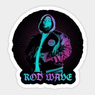 rod wave Sticker